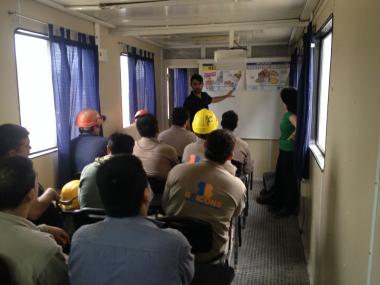 Foto noticia UOCRA - Formación Ambiental de los Trabajadores para la "Gestión y Recuperación de Residuos Reciclables en Obra"
